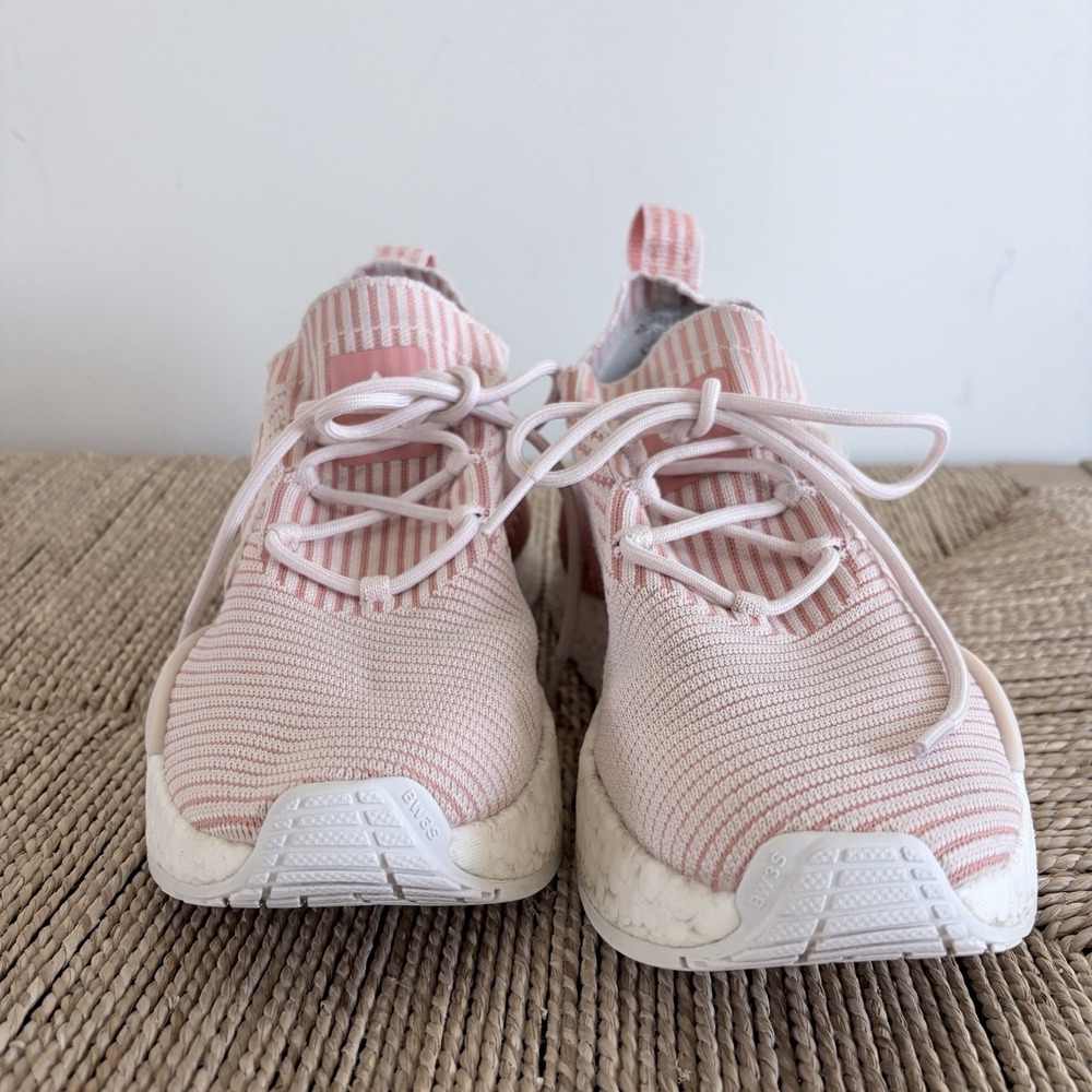 Adidas Originals NMD_W1 Womens Sz 9 US Sneakers Wonder Quartz Cloud White Active - Picture 2 of 8